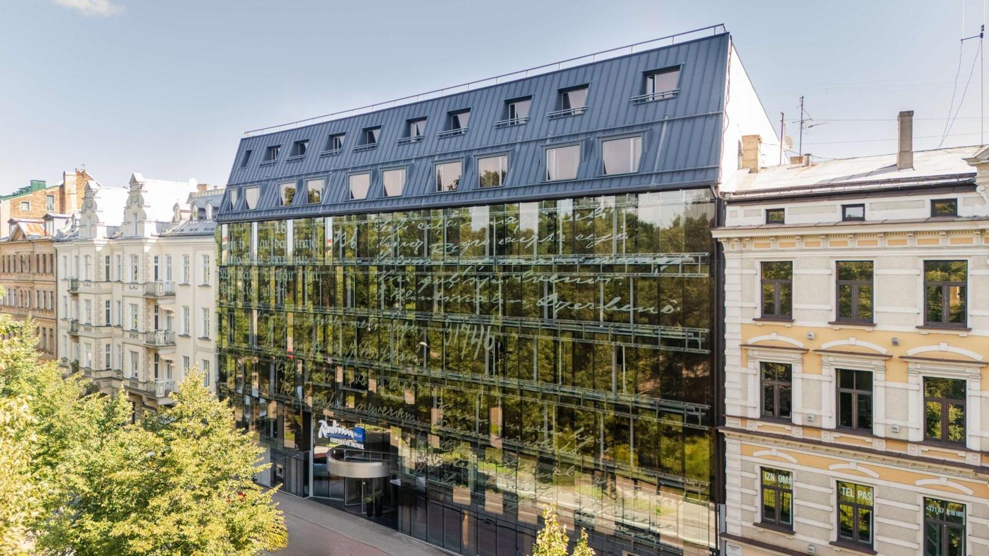 Radisson Blu Elizabete Hotel, Riga Exterior foto